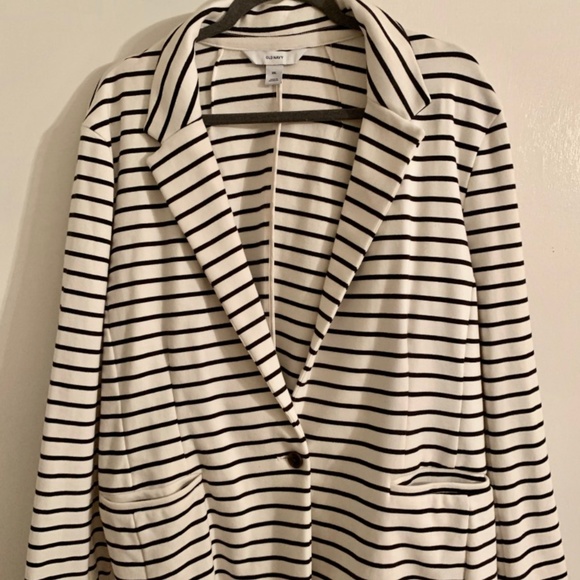 XXL Old Navy Striped Blazer - Picture 1 of 2